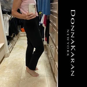 Donna Karan Black Slim Leg Pants-Sz 4